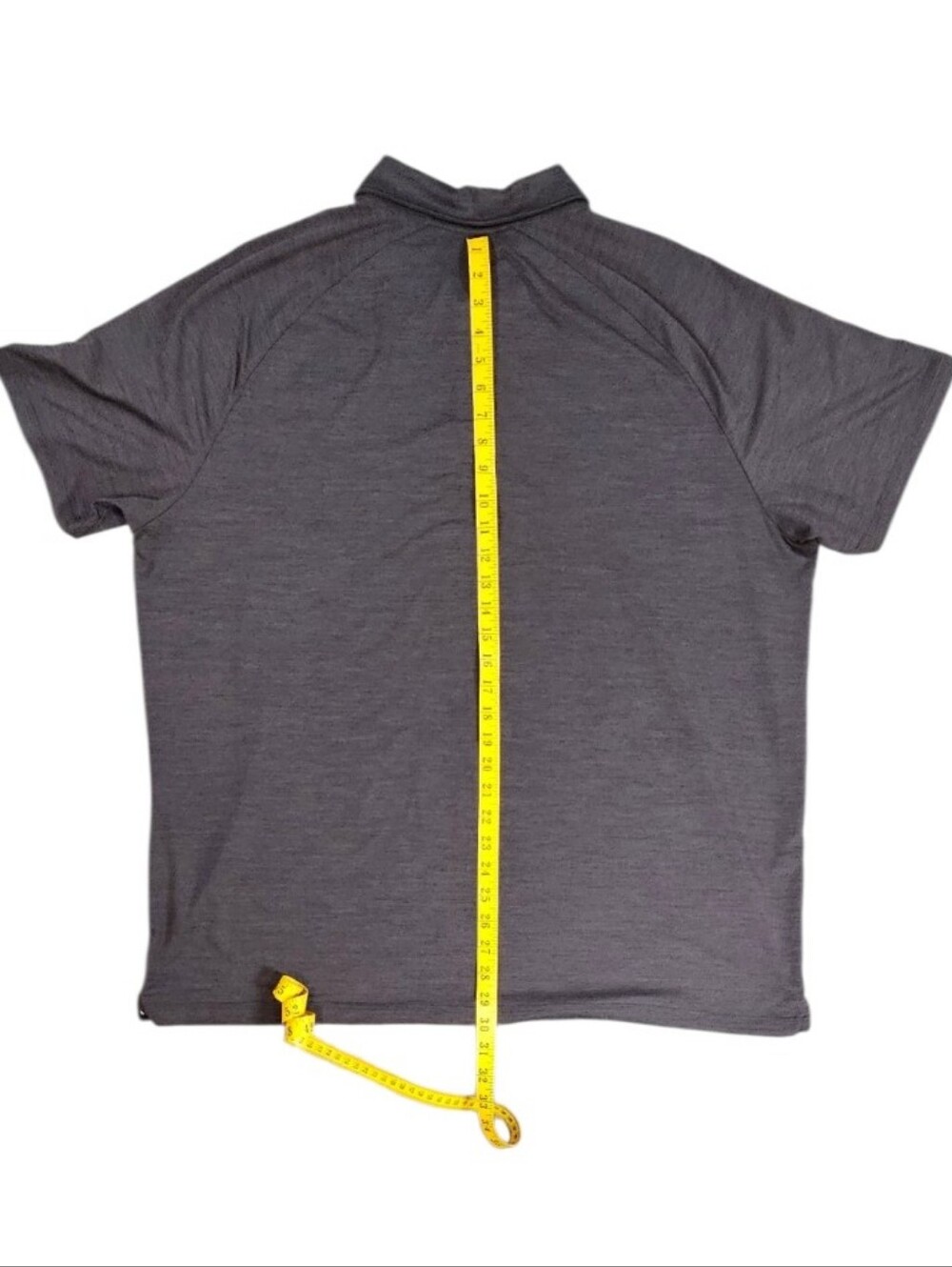 Hurley Men's XXL Heather Charcoal Polo - Picture 5 of 11